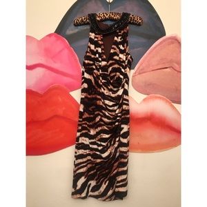 NEVER WORN! Animal Print Dress